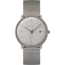 Junghans 59202246 Orologio Uomo Max Bill Mega Solar 38mm 5ATM