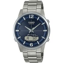 Casio LCW-M170TD-2AER Orologio Uomo radiocontrollato Solare Titanio 40mm 5ATM 