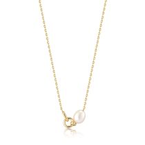 ANIA HAIE N043-02G Pearl Power Collare da donna, regolabile