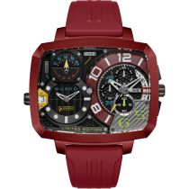 Nubeo NB-6084-02 Orologio Uomo Odyssey Triple Time-Zone Limitato Cronografo