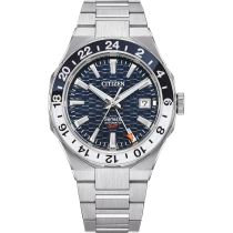 Citizen NB6034-58L Orologio Uomo Series 8 GMT Automatico 41mm 10ATM 
