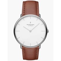 Nordgreen NR40SILEBRXX Orologio Uomo Native 40mm 3ATM 