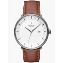 Nordgreen PH40GMLEBRXX Orologio Uomo Philosopher 40mm 3ATM 