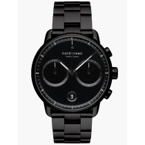 Nordgreen PI42BL3LBLTB Orologio Uomo Pioneer Cronografo 42mm 10ATM 