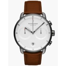 Nordgreen PI42GMLEBRXX Orologio Uomo Pioneer Cronografo 42mm 10ATM 