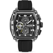 Police PEWGO00778X2 Orologio uomo Clout Tank Cronógrafo Set 46mm 3ATM