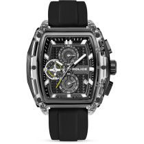 Police PEWGO00778X4 Orologio uomo Clout Tank Cronógrafo Set 46mm 3ATM