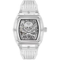 Philipp Plein PWPTA0524 Automatico Orologio Uomo The $keleton Crystal 44mm 5ATM 