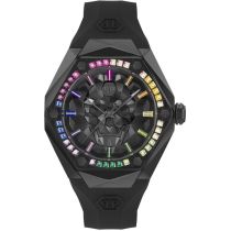 Philipp Plein PWPWA0524 Orologio Uomo The $kull Spikes 46mm 5ATM 