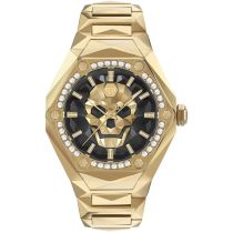 Philipp Plein PWPWA0824 Orologio Uomo The $kull Spikes 46mm 5ATM 