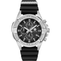 Philipp Plein PWWFA0125 Orologio Uomo The $kull Chrono 45mm 5ATM 