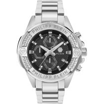 Philipp Plein PWWFA0425 Orologio Uomo The $kull Chrono 45mm 5ATM 