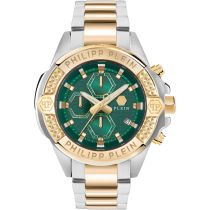 Philipp Plein PWWFA0525 Orologio Uomo The $kull Chrono 45mm 5ATM 
