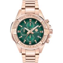 Philipp Plein PWWFA0625 Orologio Uomo The $kull Chrono 45mm 5ATM 