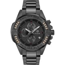 Philipp Plein PWWFA0725 Orologio Uomo The $kull Chrono 45mm 5ATM 
