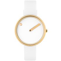 Picto 43320-0212G Orologio Donna White Silicone 30mm 5ATM 