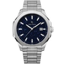 Paul Rich PR-46697 Orologi Uomo Mercer Aventurine Silver Blue 40,5 mm 5ATM  