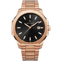 Paul Rich PR-46702 Orologi Uomo Mercer Regent Rose Gold Black 40,5 mm 5ATM 