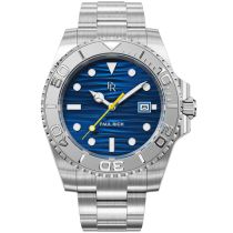 Paul Rich PR-46708 Orologi Uomo Crystal Bay Azure Sea Silver Blue 40mm 5ATM 
