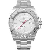 Paul Rich PR-46709 Orologi Uomo Crystal Bay Arctic Shore Silver White 40mm 5ATM 