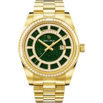 Paul Rich PR-47460 Orologio Uomo Crown Legacy Gold Aventurine Green 40mm 5ATM