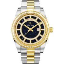 Paul Rich PR-47457 Orologio Uomo Crown Legacy Silver Gold Aventurine Blue 40mm 5ATM
