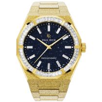 Paul Rich PR-46705 Orologi Uomo Moissanite Frosted Star Dust II Gold 43mm 5ATM