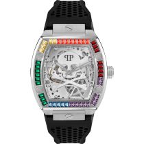 Philipp Plein PWBAA1423 Orologio Uomo The Skeleton Automatico 44mm 5ATM
