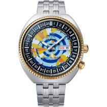 Orient RA-AA0E08Y39B Orologio Uomo Revival World Map Edizione Limitata 75th 44mm 20ATM 
