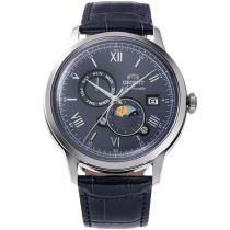 Orient RA-AK0806L30B Orologio Uomo Bambino Sun & Moon 41mm 3ATM 