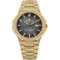 Louis XVI LXVI1602 Orologi Uomo Renaissance Iced Out Limitata 40mm 5ATM 