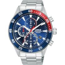 Lorus RM325JX9 Cronografo Orologio Uomo 46mm 10ATM