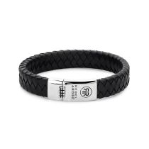 Rebel & Rose Braccialetto Braided Flat RR-L0141-S-L Uomo