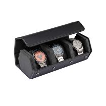 Rothenschild RS-3176-3-BL-GY Rotolo porta orologi nero-grigio [3]