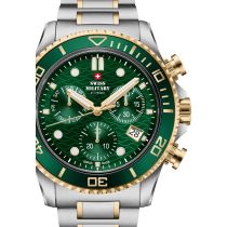 Swiss Military SM34101.05 Orologio Uomo Military XL Cronografo 46mm 10ATM