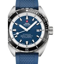 Swiss Military SMA34100.09 Diver Titanio Automatico Orologio Uomo 42mm 30ATM