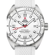 Swiss Military SMA34100.12 Diver Titanio Automatico Orologio Uomo 42mm 30ATM