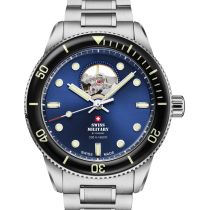 Swiss Military SMA34106.12 Orologio Uomo Automatico Open-Heart 