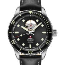 Swiss Military SMA34106.15 Orologio Uomo Automatico Open-Heart Diver 42mm 20ATM