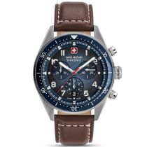 Swiss Military Hanowa SMWGC0003802 Orologi Uomo Greyhound Crono 43mm 10ATM 