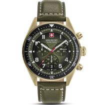 Swiss Military Hanowa SMWGC0003850 Orologi Uomo Greyhound Crono 43mm 10ATM 