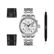 Swiss Military Hanowa SMWGI0005701-SET Orologio Uomo Thunderbolt Northern Night Cronografo Set 43mm 10 ATM