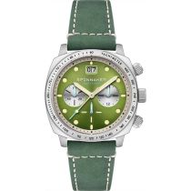 Spinnaker SP-5068-06 Orologio Uomo Hull Cronografo Shire Green 42mm 10ATM