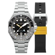 Spinnaker SP-5119-11 Dumas Automatico GMT Orologio Uomo 44mm 30ATM