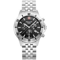 Swiss Alpine Military 7024.9137 Orologio Uomo Cruiser Cronografo 44mm 10ATM 