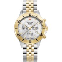 Swiss Alpine Military 7024.9142 Orologio Uomo Cruiser Cronografo 44mm 10ATM 