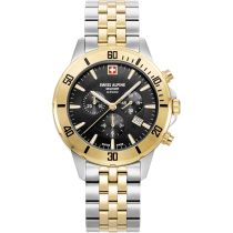 Swiss Alpine Military 7024.9147 Orologio Uomo Cruiser Cronografo 44mm 10ATM 