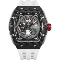 Tsar Bomba TB8210CF2-02 Orologio Uomo Elemental Carbonio Automatico 46mm 5ATM 