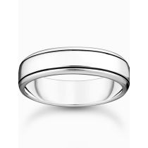 Thomas Sabo TR2503-637-21-64 Anello unisex con linee argento