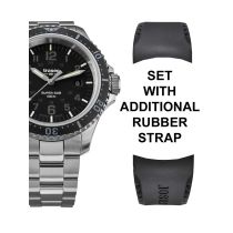 Traser H3 109376 P67 T25 SuperSub Set Nero Orologio subacqueo Orologio Uomo